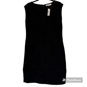 Loft Little Black Dress soft and stretchy fitted dress NWT XL